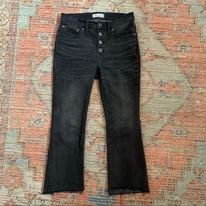 Madewell Cali Demi Bootcut Jean Size 27 Short.
